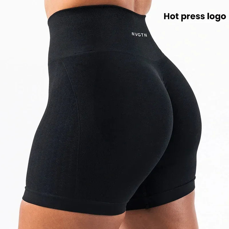 NVGTN Amplify Shorts Femininos fitness  de treino de ioga academia e ciclista