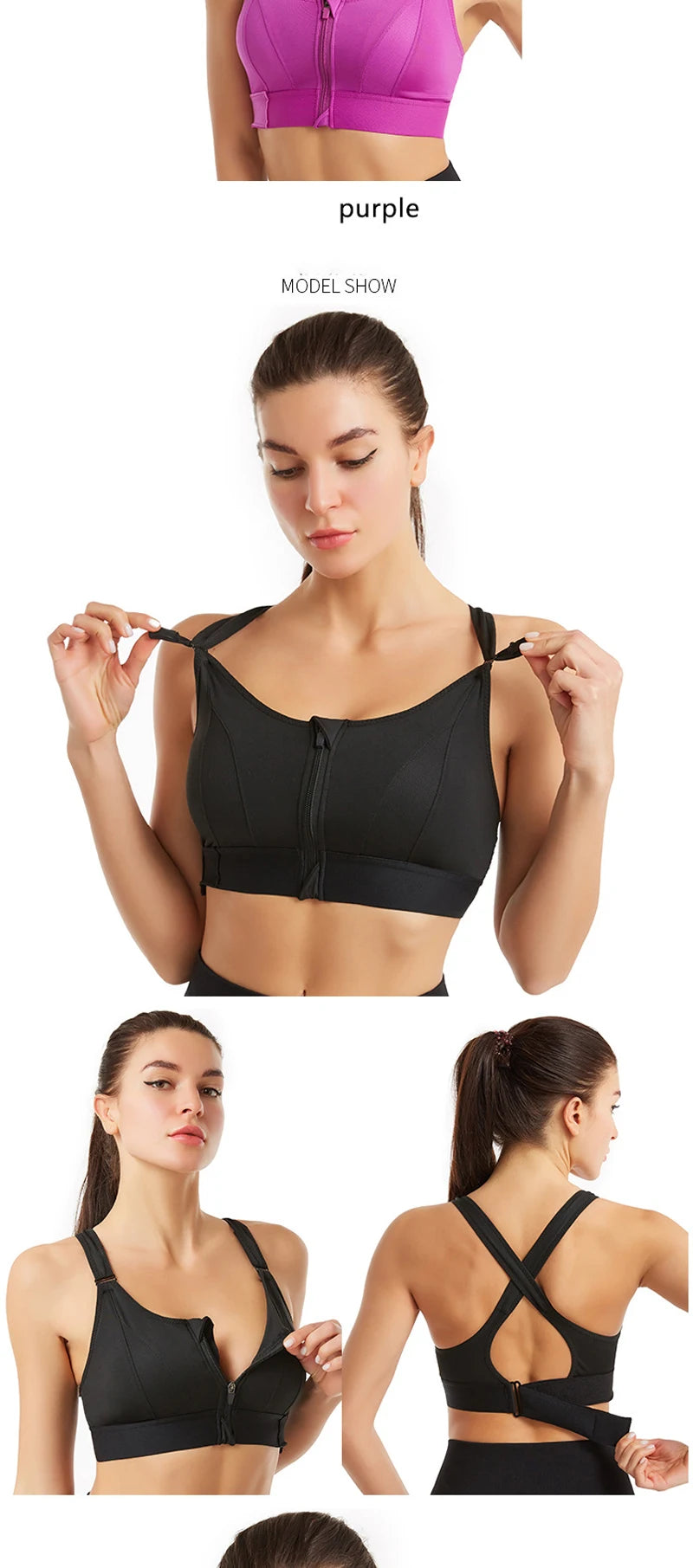 Sutiã feminino sem fio sutiãs esportivos para mulheres roupa íntima sexy sem fio à prova de choque bralette com almofadas push up top curto lingerie