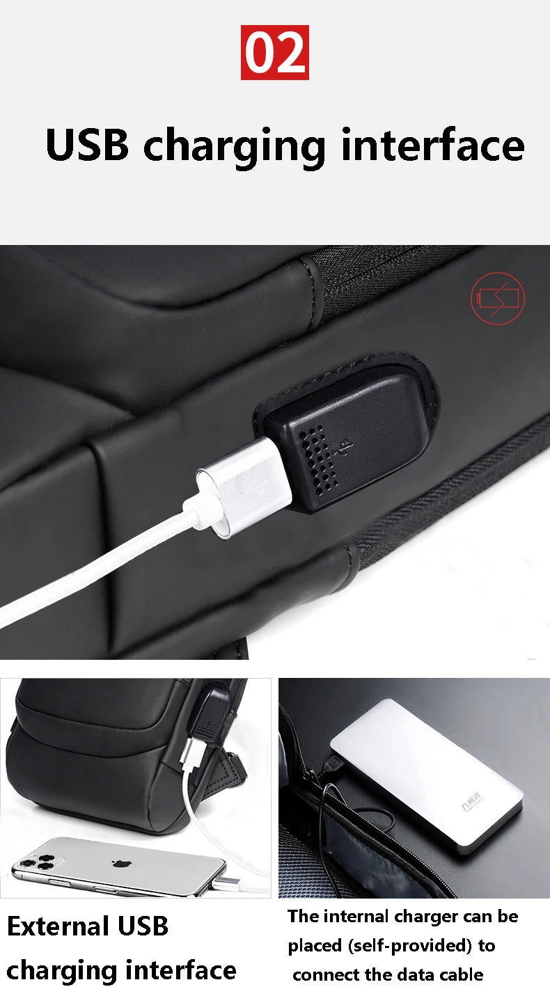 Men's Multifunction Anti-theft USB