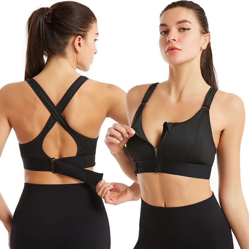 Sutiã feminino sem fio sutiãs esportivos para mulheres roupa íntima sexy sem fio à prova de choque bralette com almofadas push up top curto lingerie