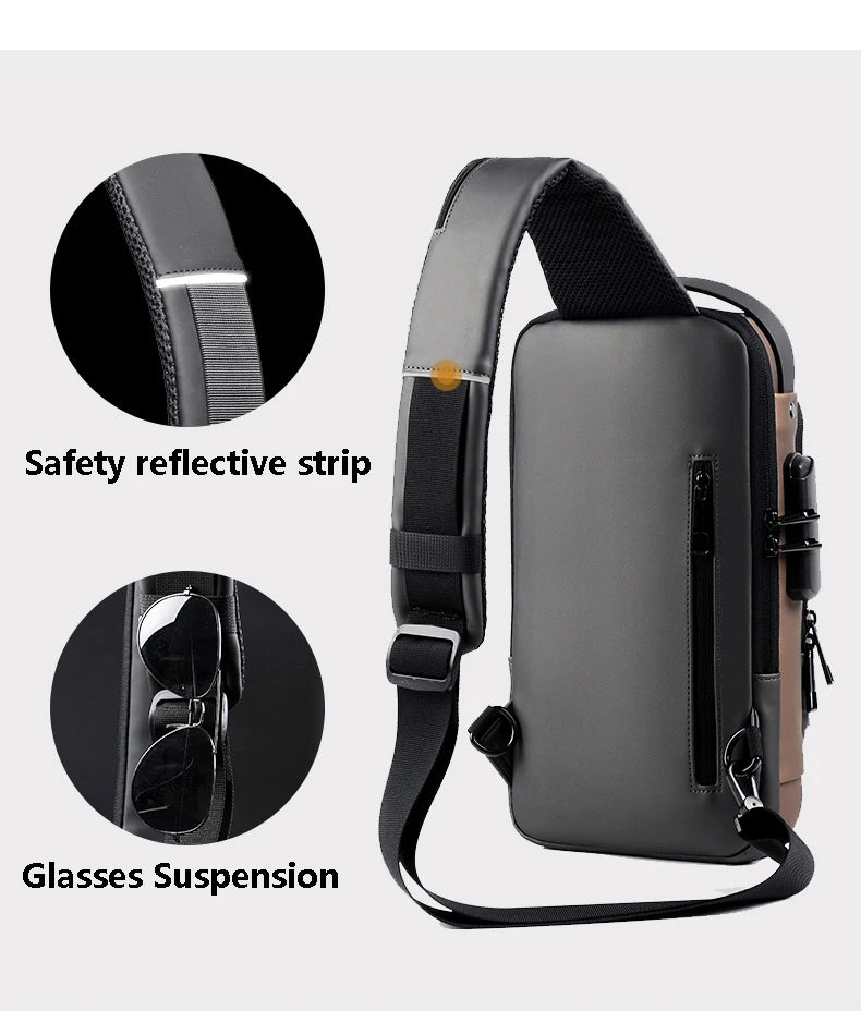 Men's Multifunction Anti-theft USB