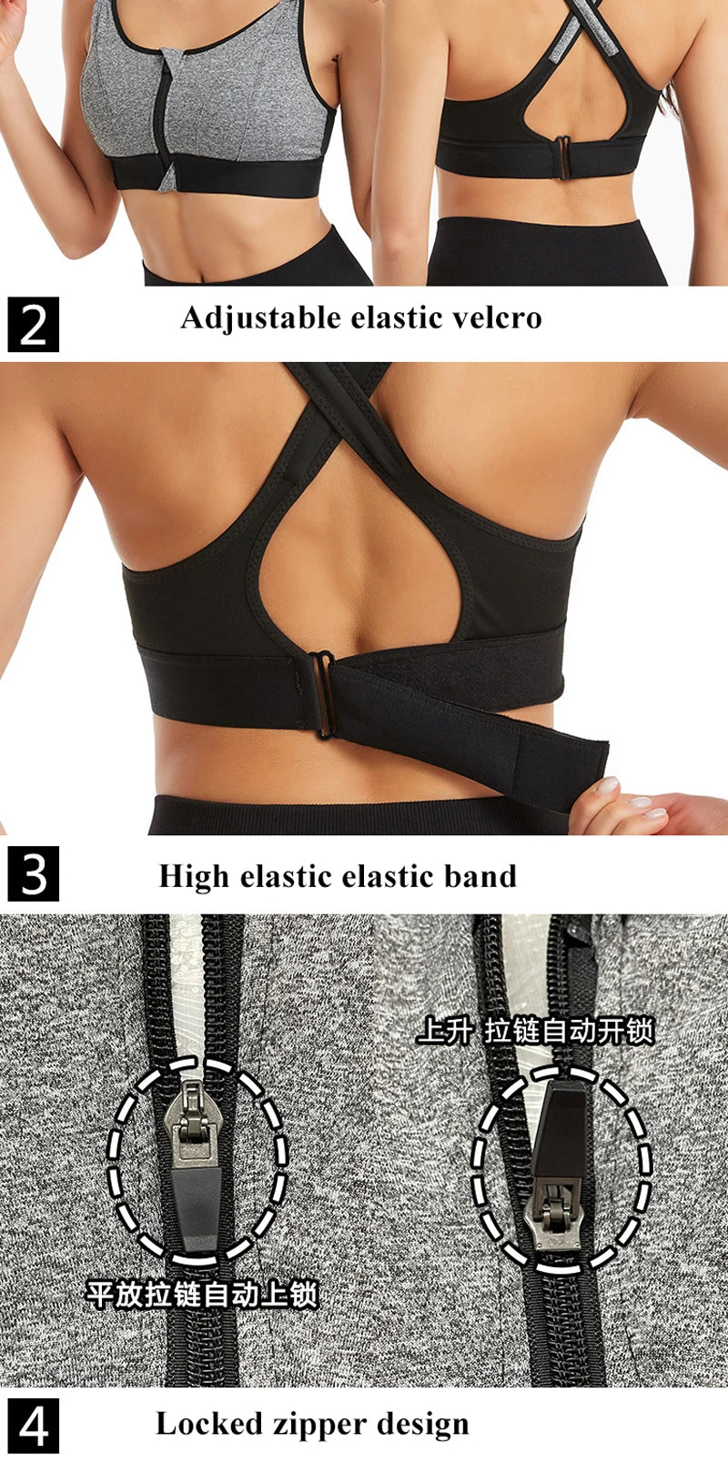 Sutiã feminino sem fio sutiãs esportivos para mulheres roupa íntima sexy sem fio à prova de choque bralette com almofadas push up top curto lingerie