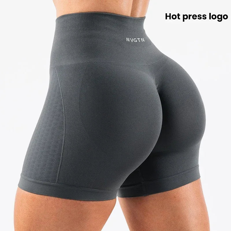 NVGTN Amplify Shorts Femininos fitness  de treino de ioga academia e ciclista